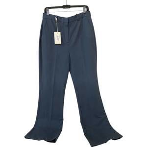NEW CIRCOLO 1901 women's flared pants in asphalt